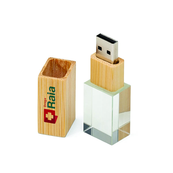 Pen Drive Bambu Personalizado