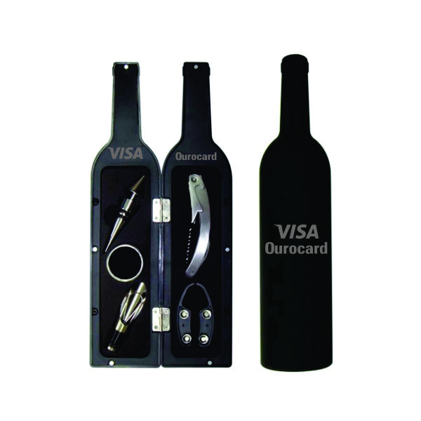 Kit Abridor de Vinho Personalizado para Brindes