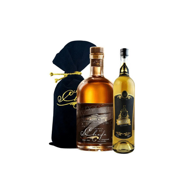 Cachaça do Chefe Extra Premium Copo Personalizado