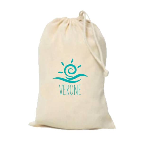 100 Saquinhos De Algodão Cru Personalizados