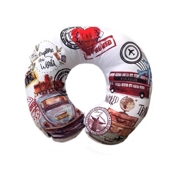 Almofada de Pescoço Personalizada Casamento