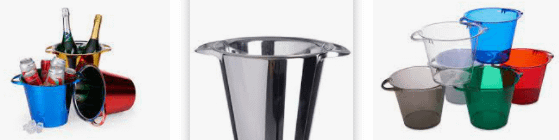 Balde de Gelo Colorido Personalizado