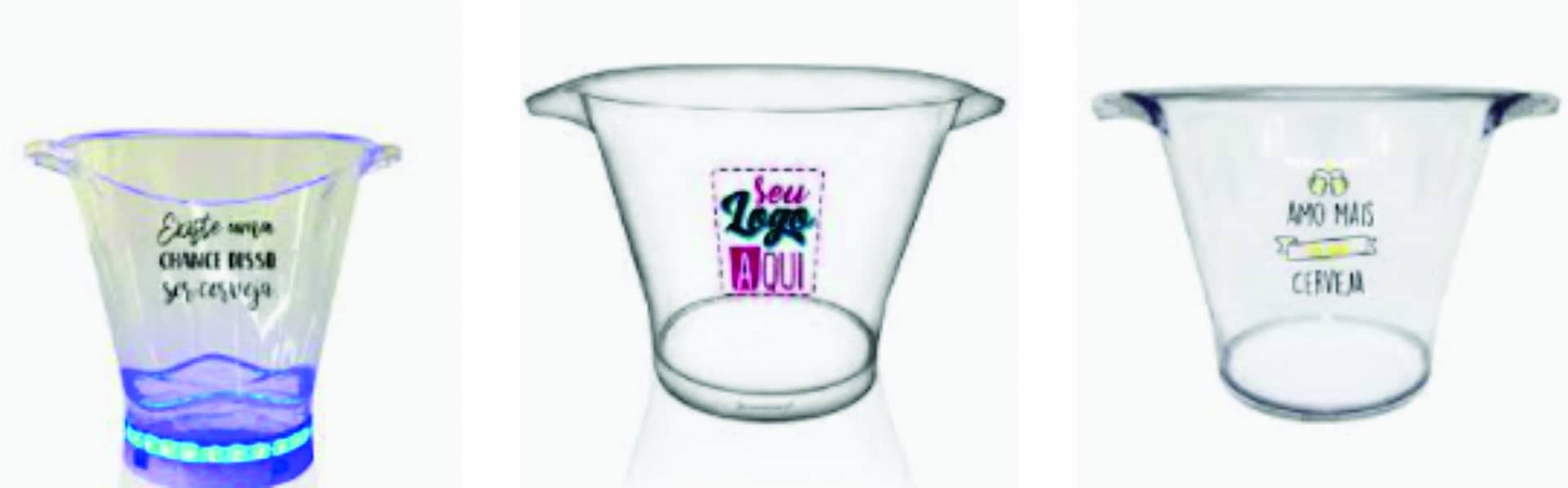 Balde de Gelo para Cerveja Personalizado