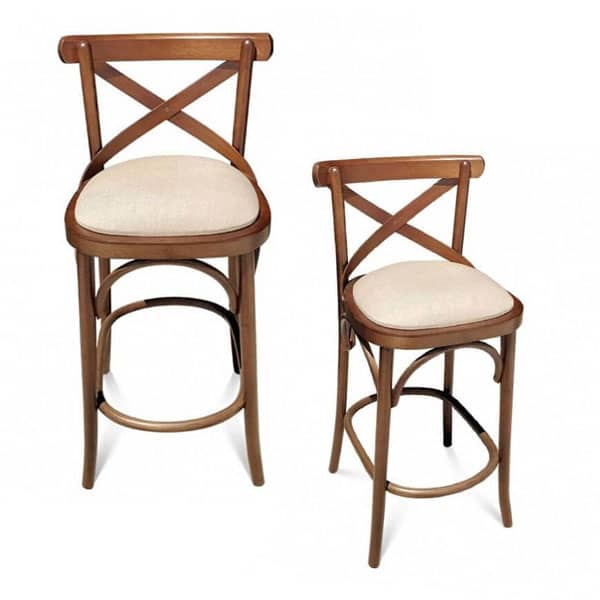 Banqueta Paris Madeira Maciça