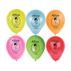 Bexigas Personalizadas para Aniversario