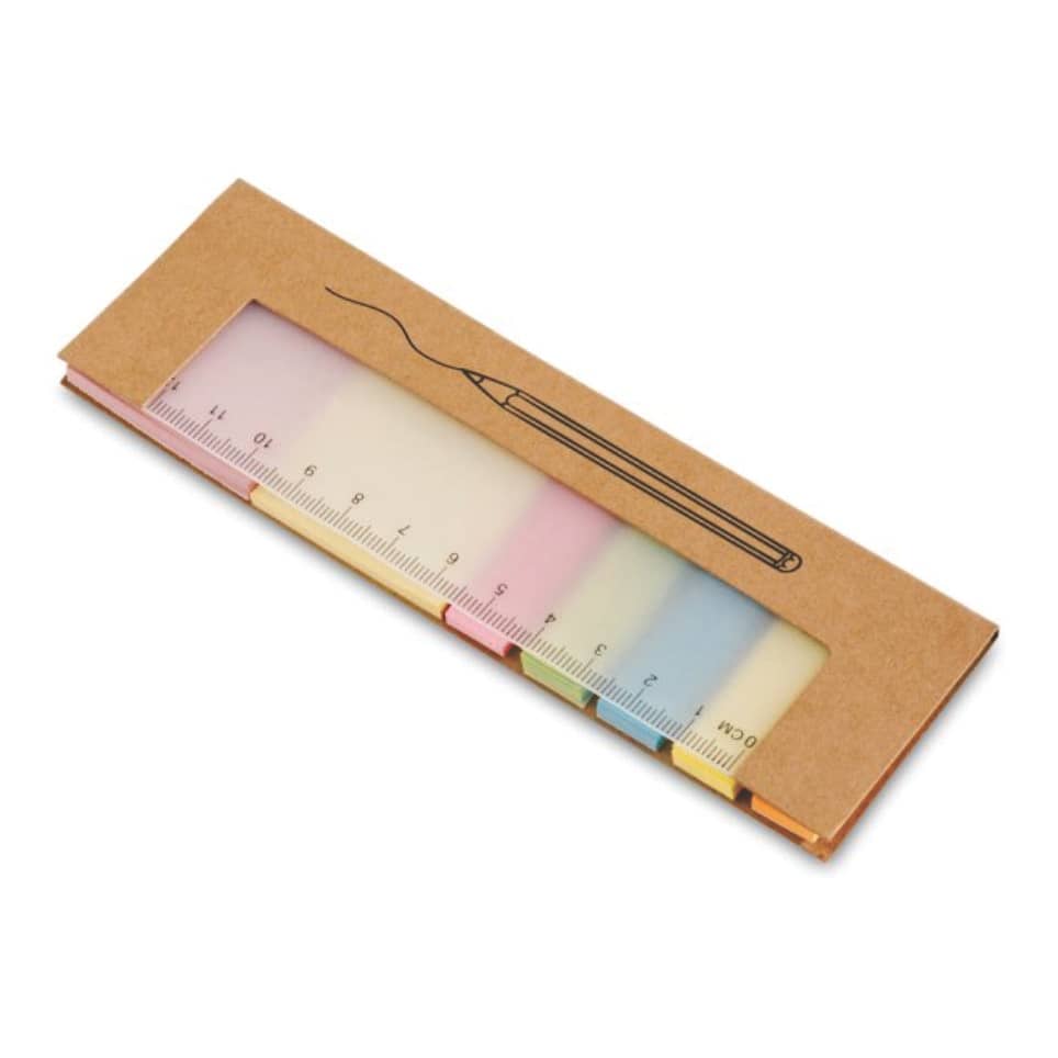Bloco de Notas Ecológico Personalizado Com Régua
