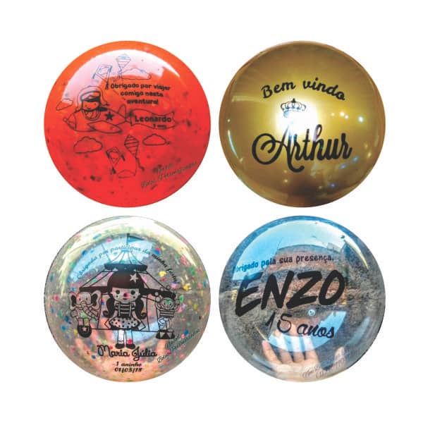 Bola Plástica Futebol Personalizada
