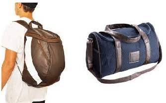 Bolsa Academia de Couro