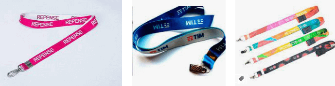 Cordão de crachá personalizado