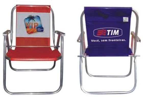 Cadeira de praia personalizada rj