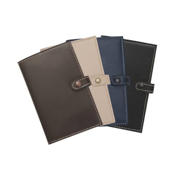 Caderneta para Brindes feita em Couro