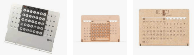 Calendário de Mesa Personalizado Permanente