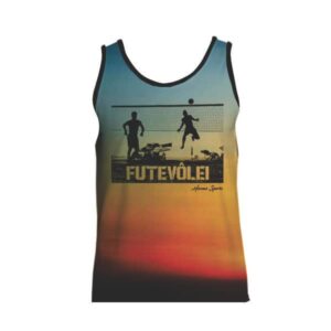 Camiseta Regata Futevôlei Premium Personalizada