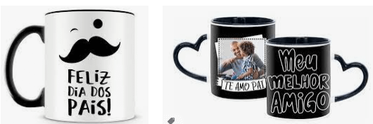 Caneca Personalizada com Foto Dia dos Pais