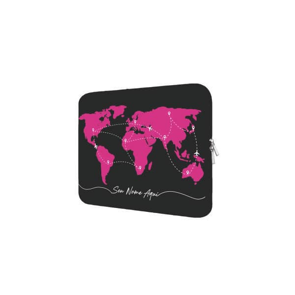 Capa Case Para Macbook Personalizada Preta – Seu Logo