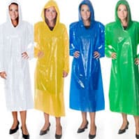 Capa de Chuva Descartavel Personalizada