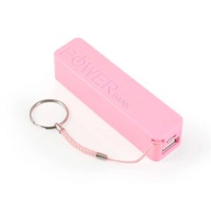 Carregador de Celular Power Bank Rosa