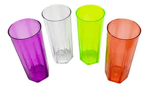 Copo de acrílico para festa