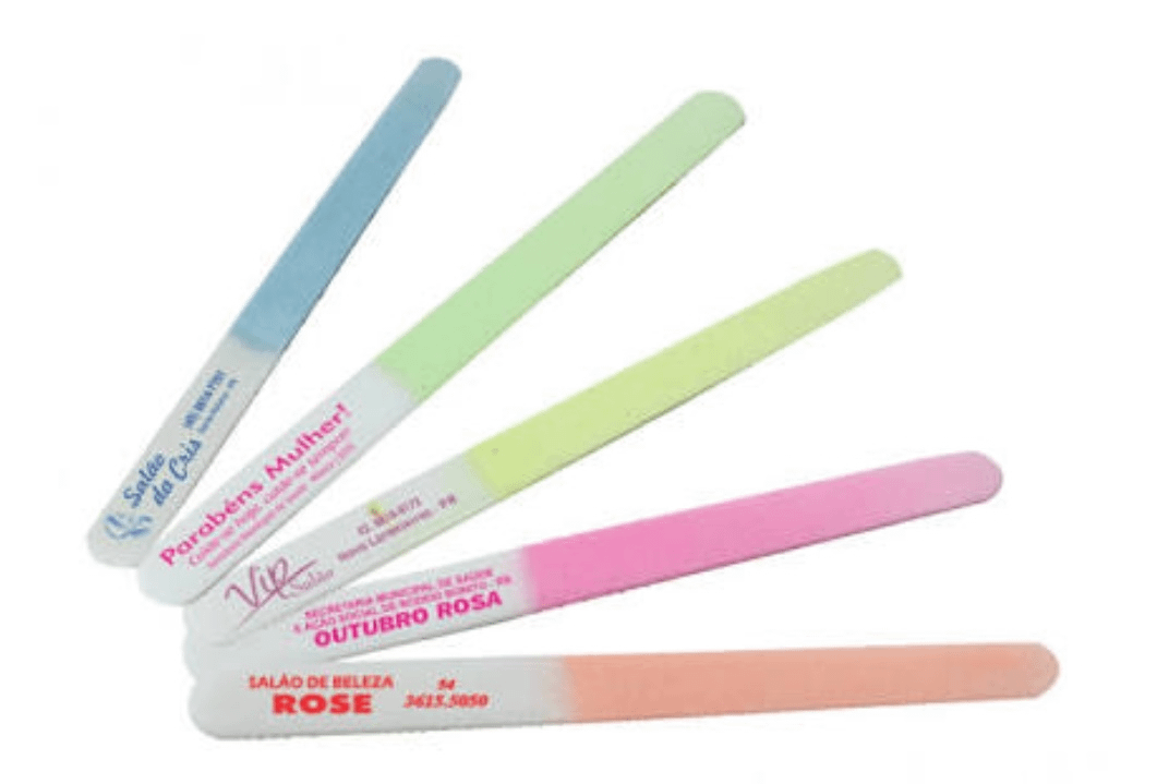 Lixa de unha personalizada para brinde