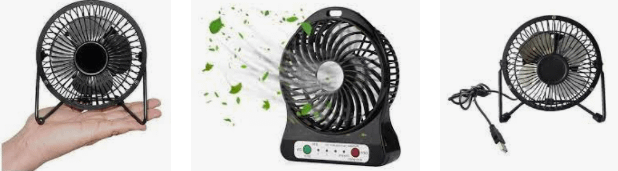 Mini ventilador usb de mesa personalizado