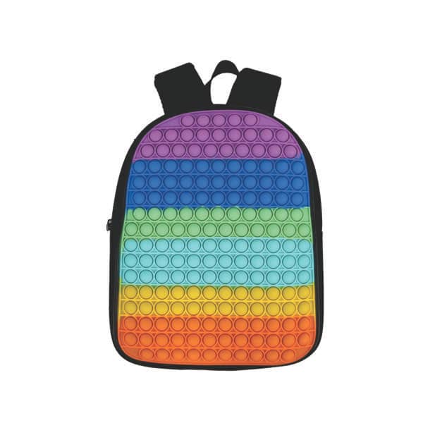 Mochila Bolha Pop-It Personalizada