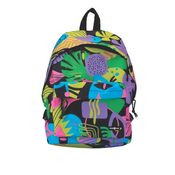Mochila Esportiva Cross Road Floral Tecido Color