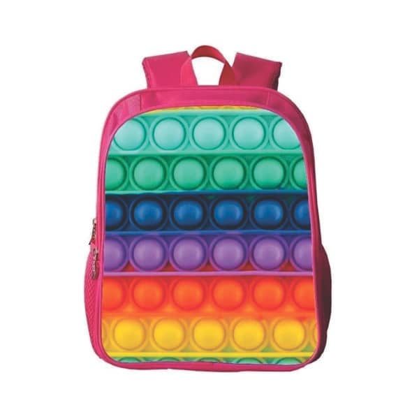 Mochila Pop Empurrar Bolha dedo Personalizada
