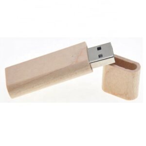 Pen drive 16gb de madeira personalizado