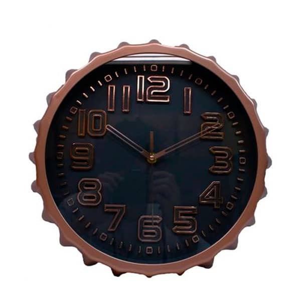 RELÓGIO DE PAREDE TAMPA EM VÁRIAS CORES