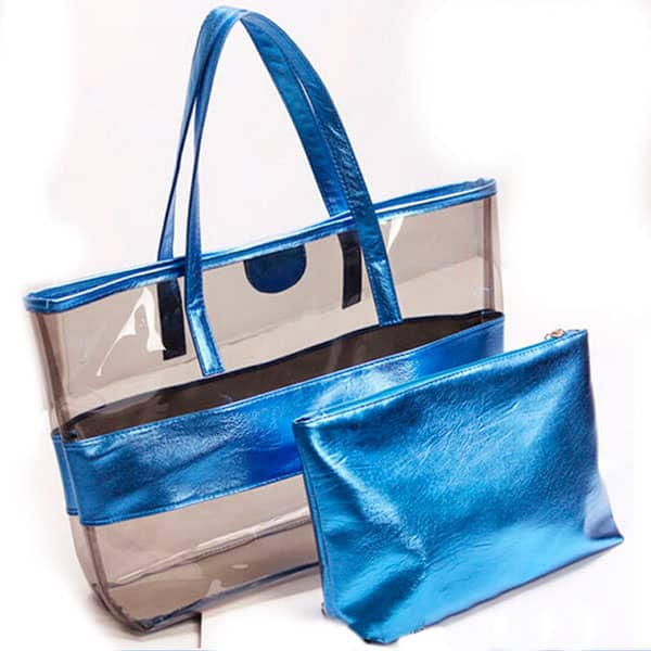 Sacola Para Brindes em PVC e Couro Sintético