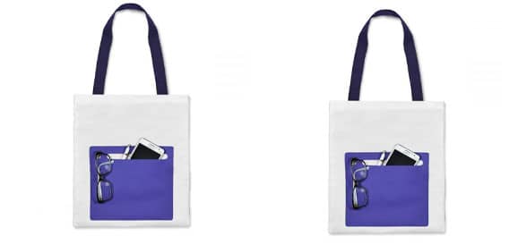 Sacola de Garrafa PET Promocional 37×37