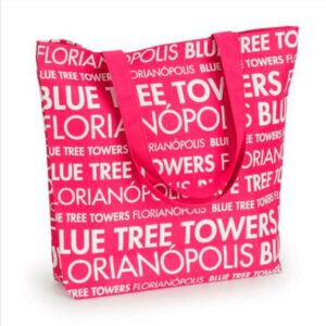 Sacola de Nylon para Brindes 37x37 CM