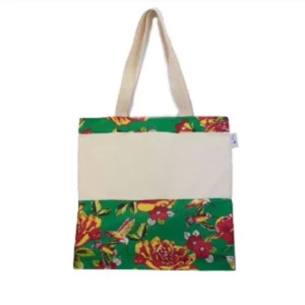 Sacola em Juta e Chitão