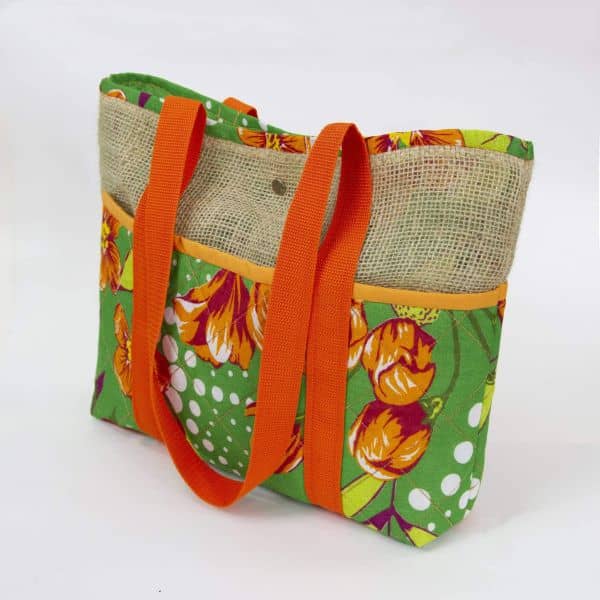 Sacola em Juta e Chitão