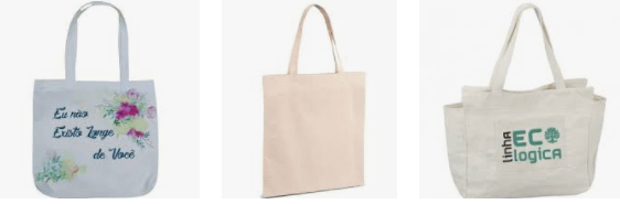 Sacolas de Pano Personalizadas