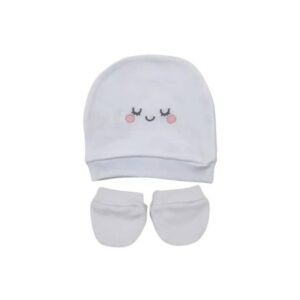 Touca para Recém Nascido Bordada