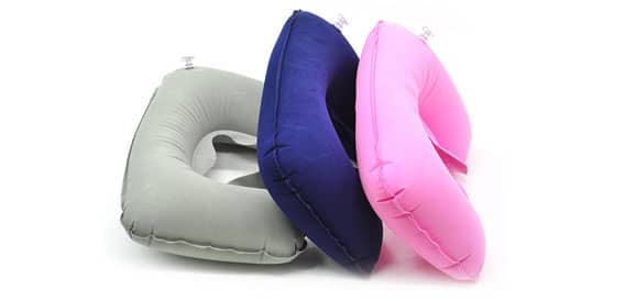 Travesseiro de Pescoço Inflável