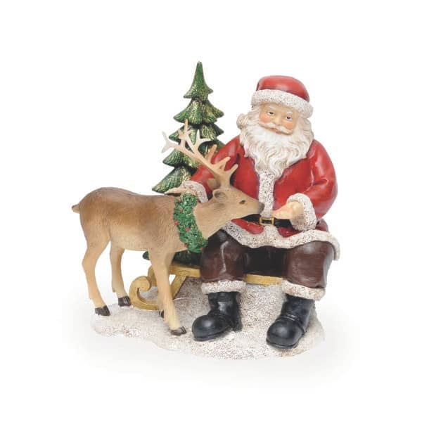 Velas Papai Noel e Rena Personalizadas