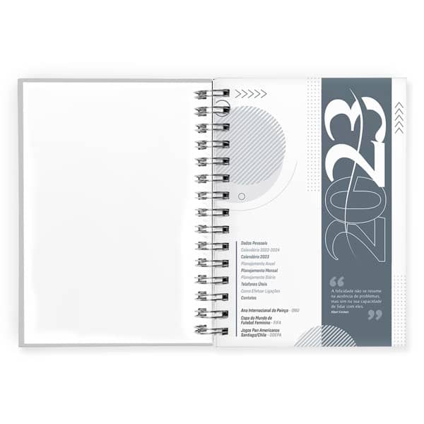 Agenda Espiral 2023 Personalizada