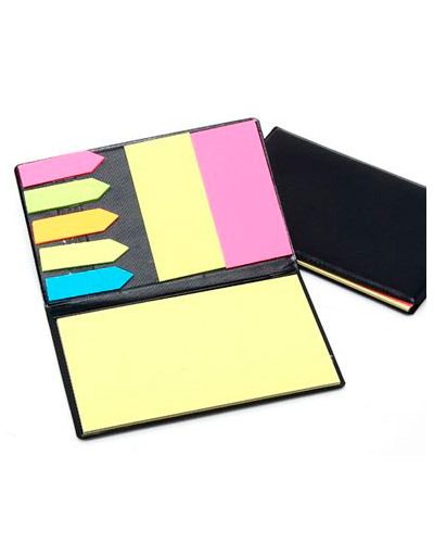 Bloco de anotações personalizado em couro