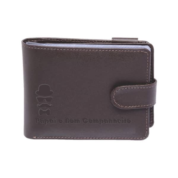 Carteira de Couro Masculina Personalizada