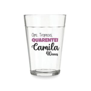 Copos de Vidro Personalizados Aniversário