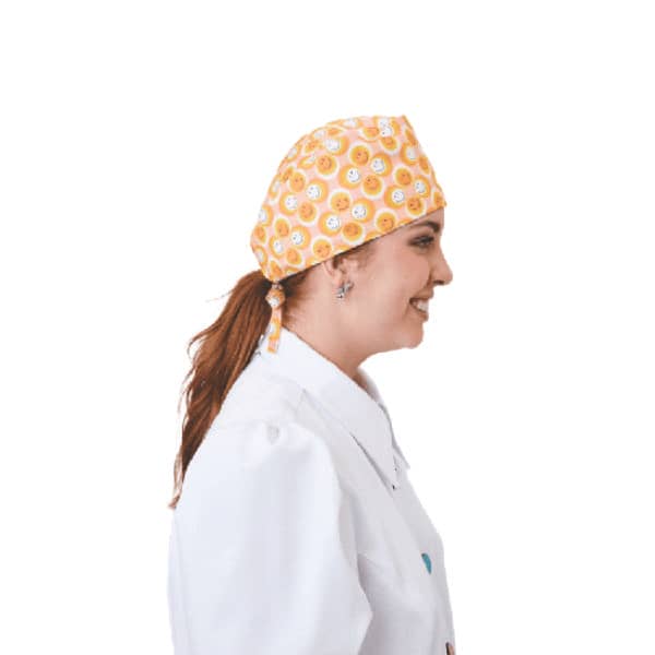 Touca Feminina Smiley Just Smile – Laranja