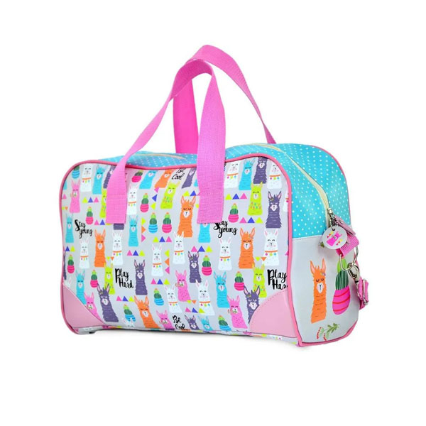 Mala de mão estampada pet